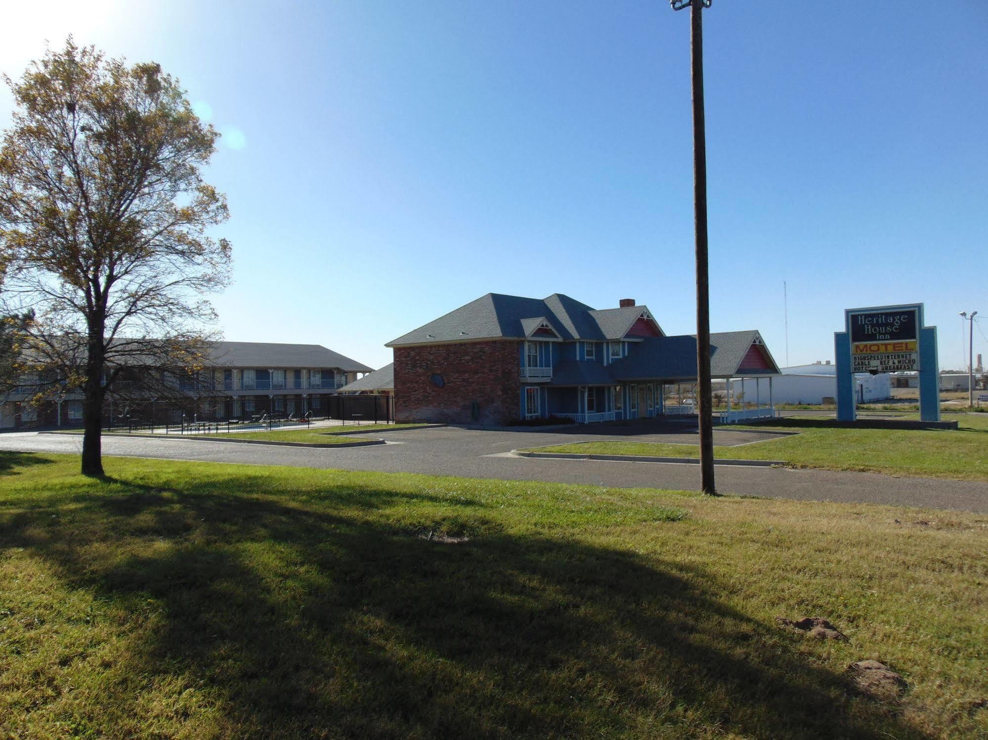 Heritage House Inn Muleshoe エクステリア 写真
