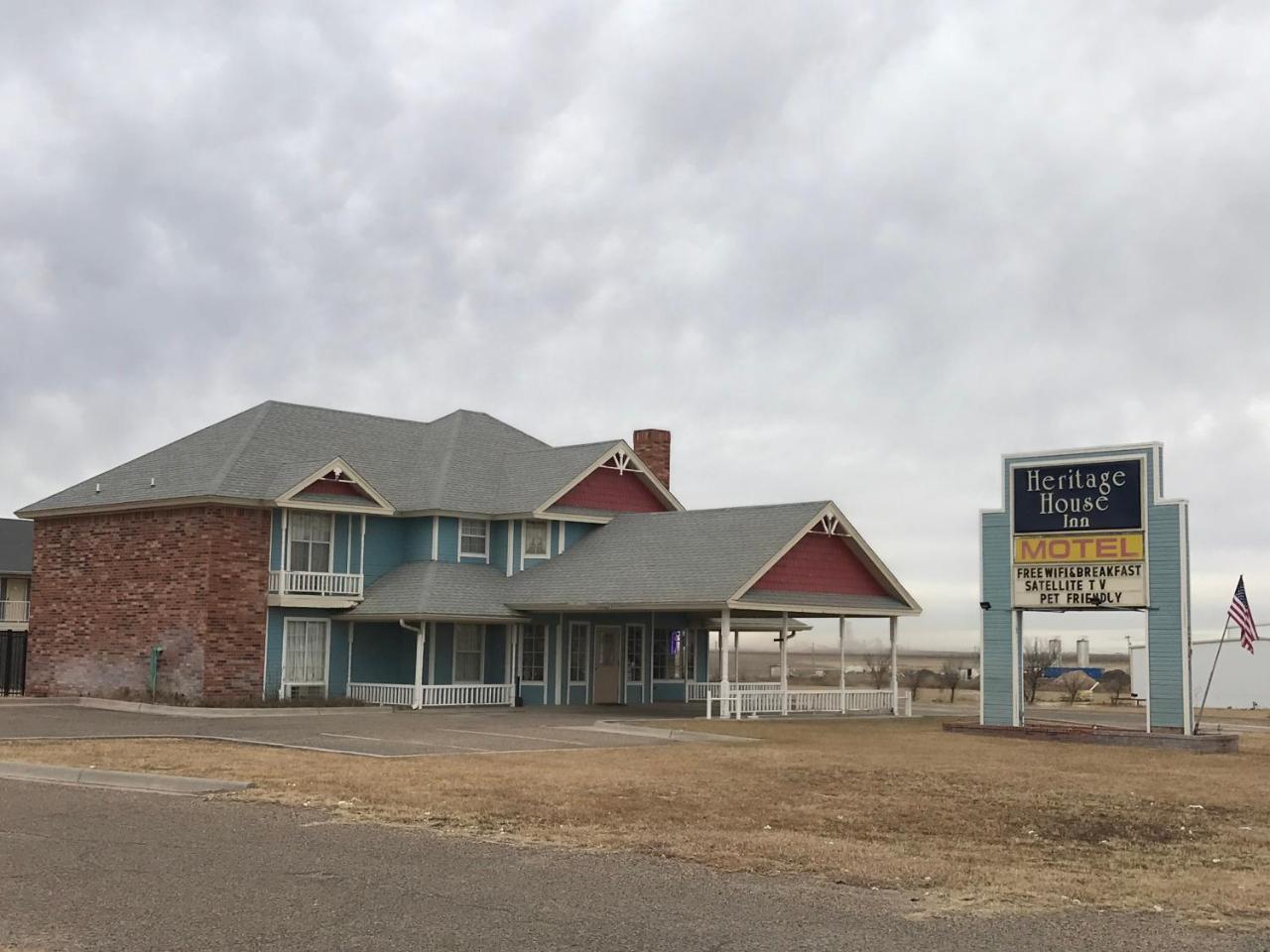 Heritage House Inn Muleshoe エクステリア 写真